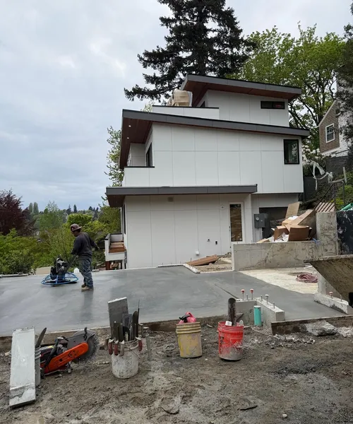 Concrete Patio in Seattle 